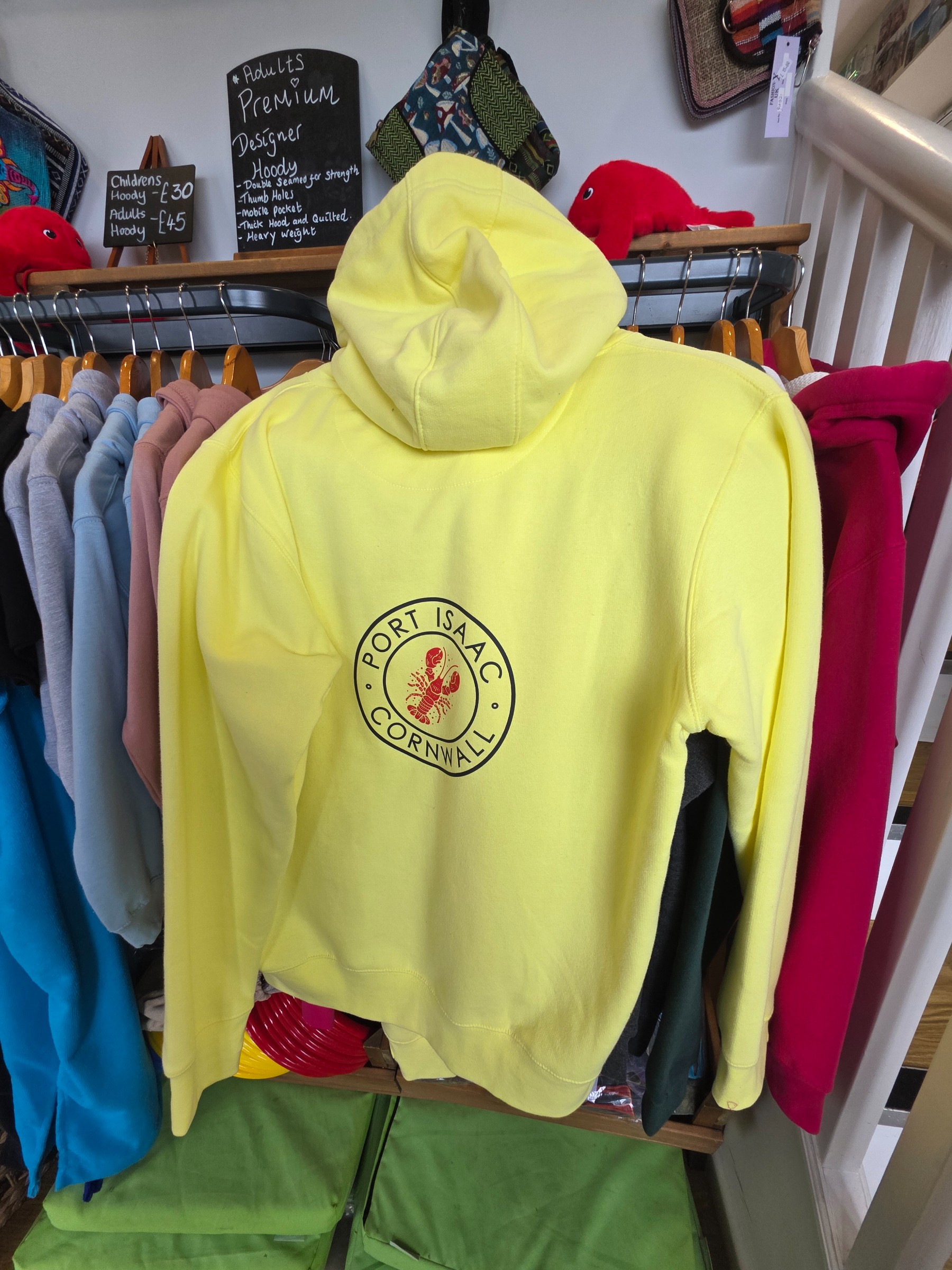 Adults hoodie_little lobster