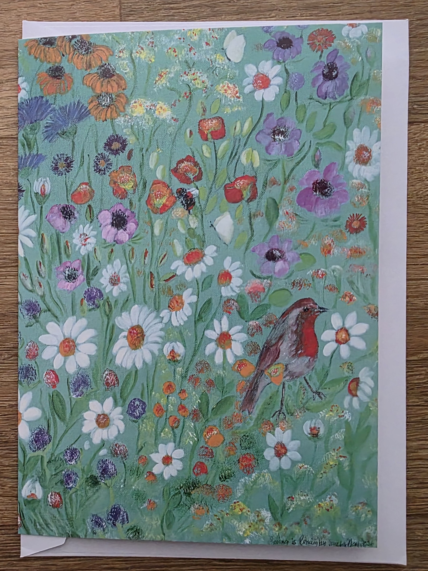 Paula May Art Card